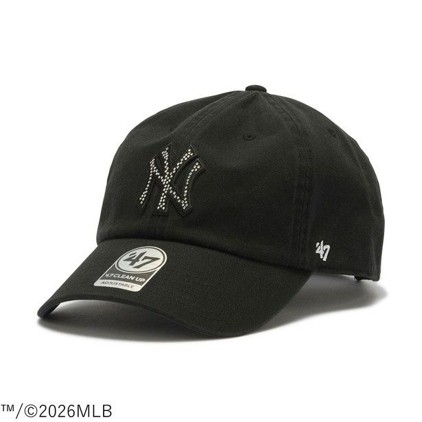 【画像】ニューヨーク・ヤンキース×ブラック「’47 CLEAN UP」(4620円) (TM)／(C)2026MLB