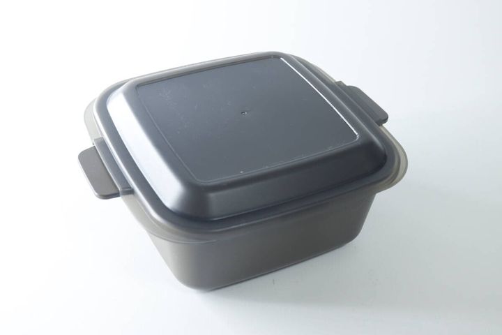 ダイソーのレンジ調理マルチクッカー大を上から見た全体像