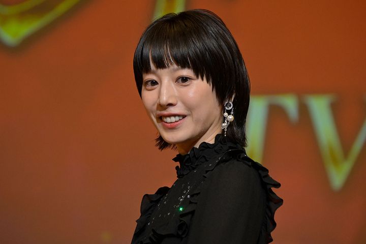 夏帆さん（撮影：2026年02月05日、時事通信フォト）