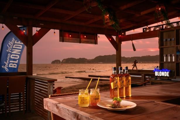 【写真】夏季限定のビーチハウス「DRIFTWOOD by JOHNNIE WALKER BLONDE」