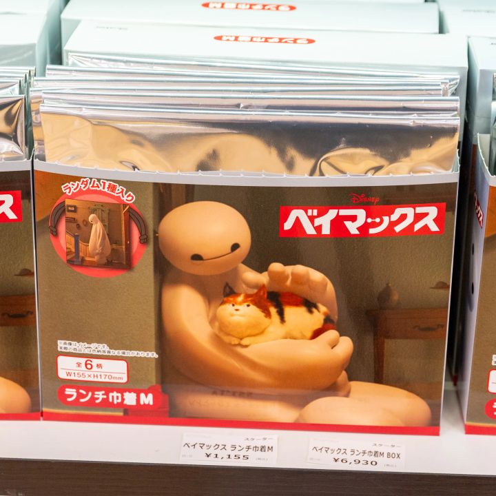 スケーター ベイマックス ランチ巾着M モチ柄