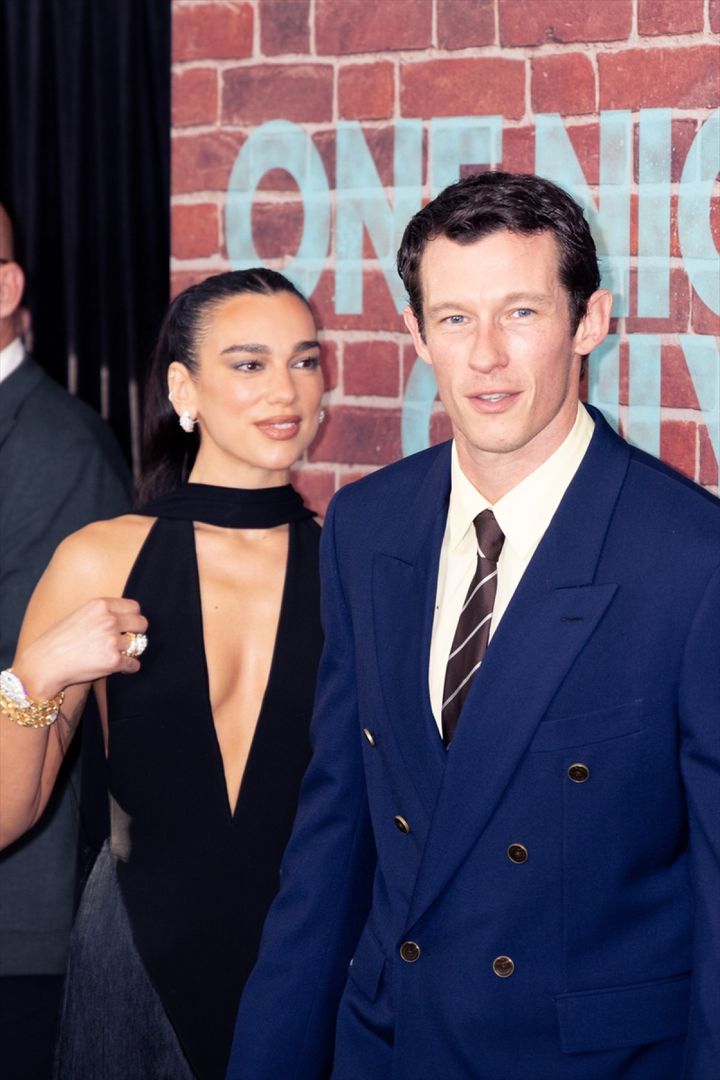 デュア・リパ＆カラム・ターナー、夫婦として初のレッドカーペット登場！ （C）AFLO width=