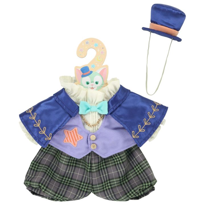 ジェラトーニのぬいぐるみコスチューム(ネイビーのケープとトップハット)