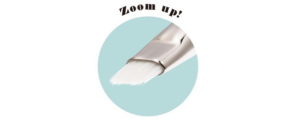 化粧筆 I4011N ライナー 斜め／Zoom up！