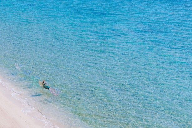 海上に浮かぶ、絶景を楽しむ特等席