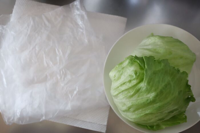 サラダスピナー級！ポリ袋で「野菜の水切り」やってみた！洗い物いらずでBBQでも使える