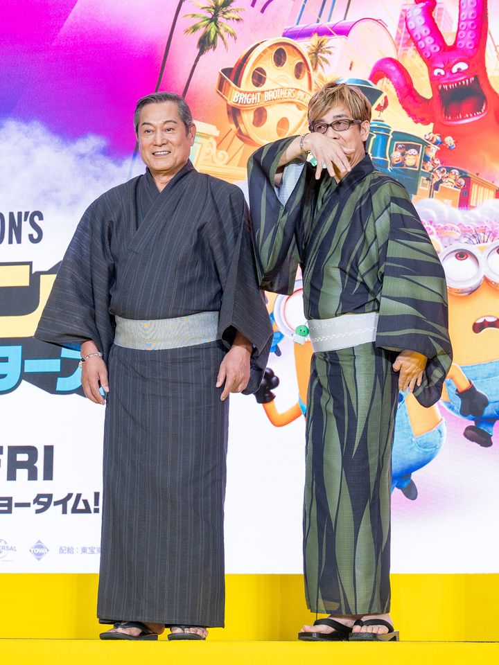 松平健と山寺宏一