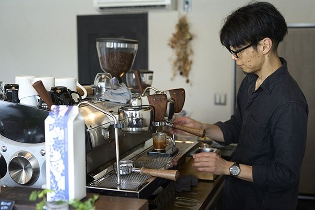 開業当時、エスプレッソを主体とした店は高知でも希少な存在だった