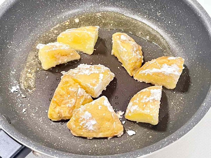 和風だしの焼きポテト