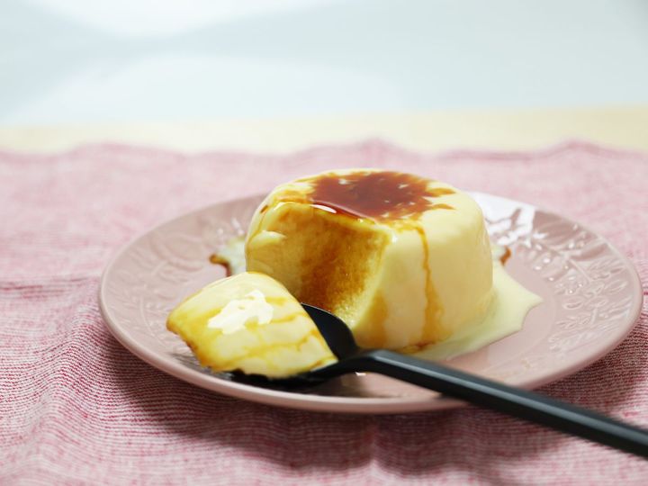 ホットケーキミックスとレンジで簡単おやつプリンレシピ06