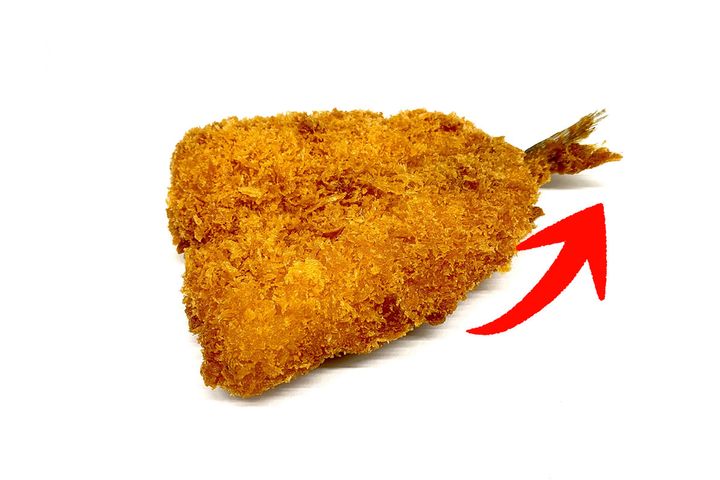 「アジフライの尻尾」食べた方がいい？