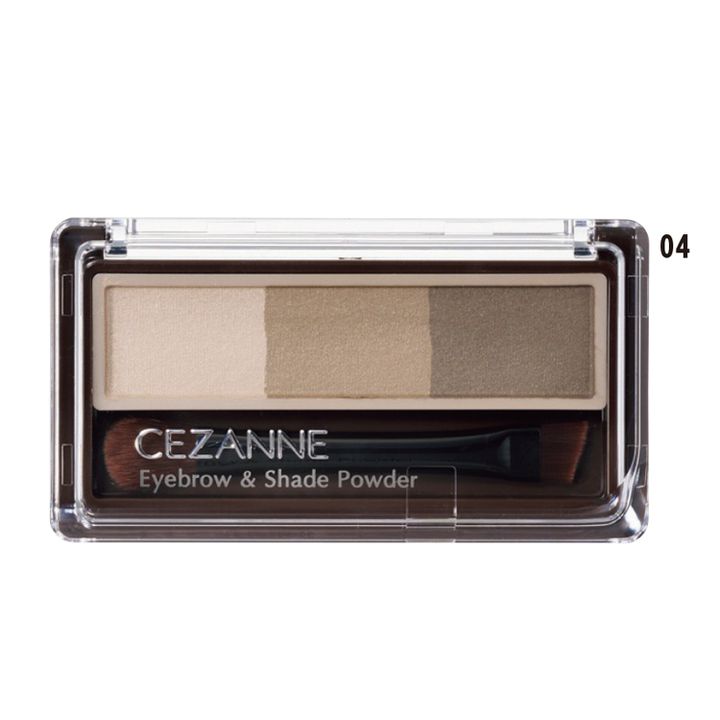 CEZANNE アイブロウ＆シェードパウダー 04