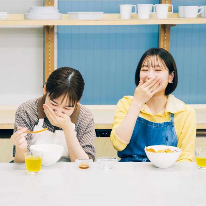 長谷川あかり×岩田絵里奈 特別調理対談 「30歳の私たちに“ちょうどいい”自炊って？」