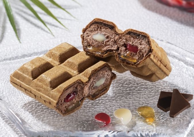 南国白くま最中 チョコレート ゴディバ