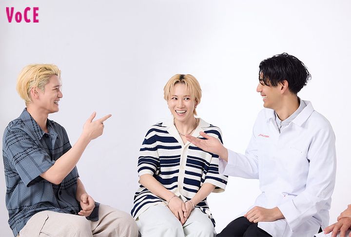 RYOJIさん、HIROTOさん、小泉研究員