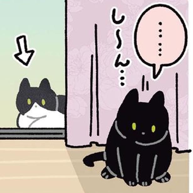 静かに隠れてる （C）AKR／KADOKAWA