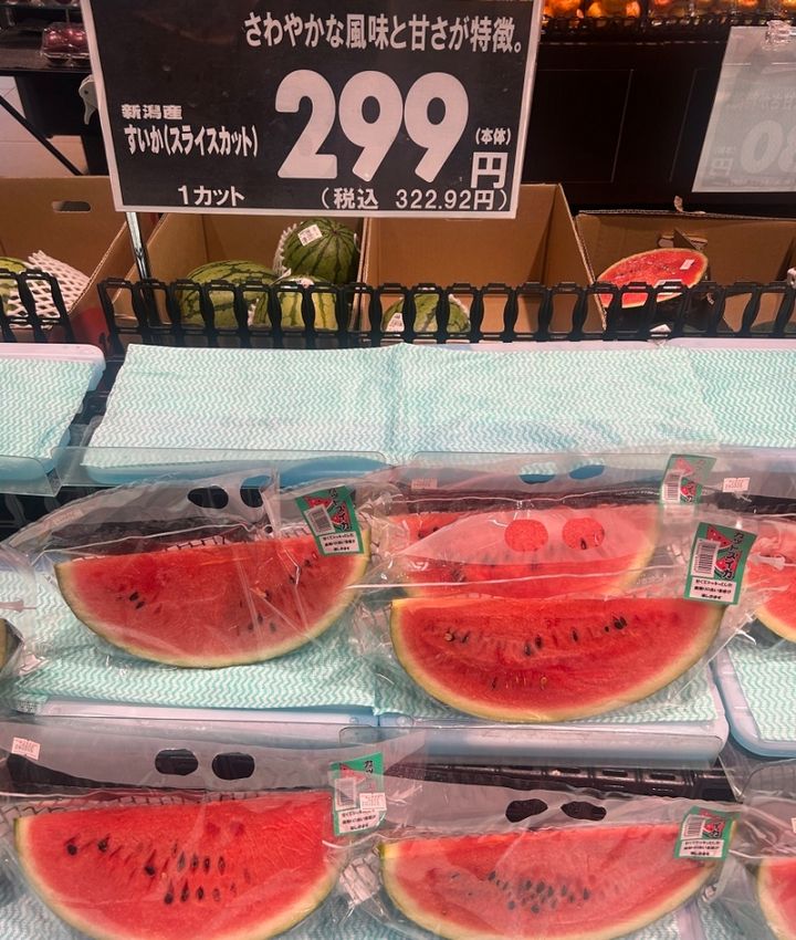 スイカはちょっとだけ食べたいのだ