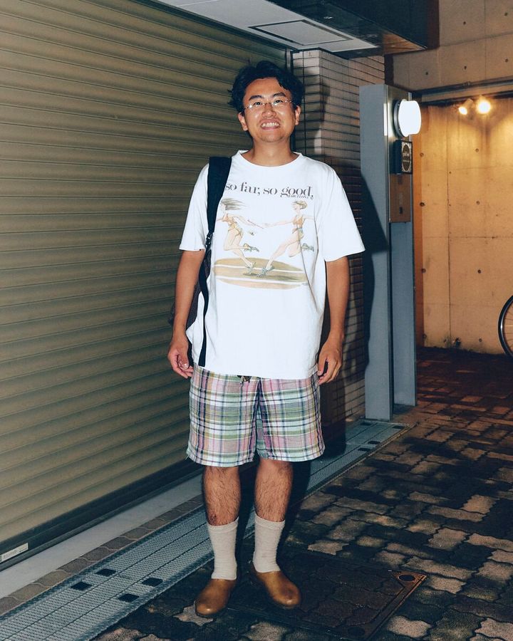 【20代スナップ＠下北沢】夏は一枚で絶対主役を張れるTシャツで主張すべし！