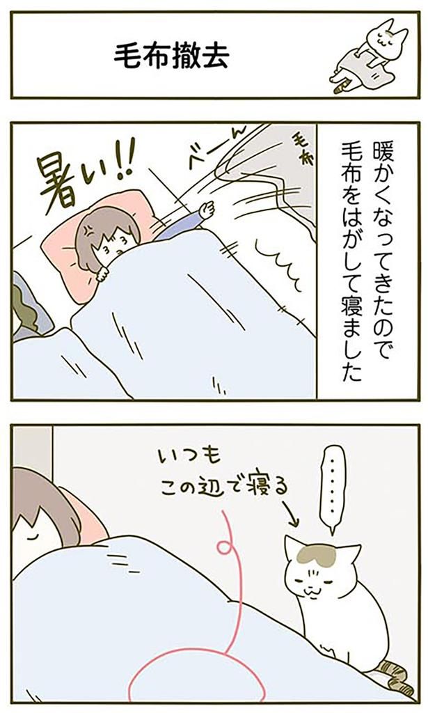 毛布撤去 （C）卵山玉子／KADOKAWA