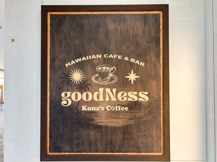 渋谷マークシティ4階「goodNess」看板