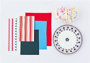 【夏祭りごっこで盛り上がろう！】紙皿やストローでフォトプロップス風のおしゃれな「おめん」の作り方の画像2