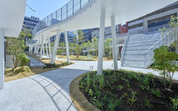 明治公園 立体園路