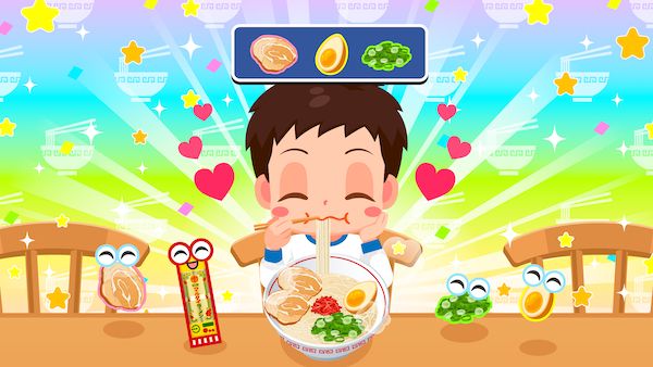 子ども向け社会体験アプリ「ごっこランド」に「らーめんだいさくせん！」がマルタイより登場！新ゲーム2種が登場