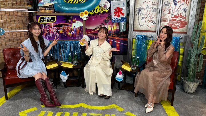 【写真・画像】宮本侑芽が『声優と夜あそび』初登場！日笠陽子＆芹澤優と博多弁や裏話で大盛り上がり 1枚目