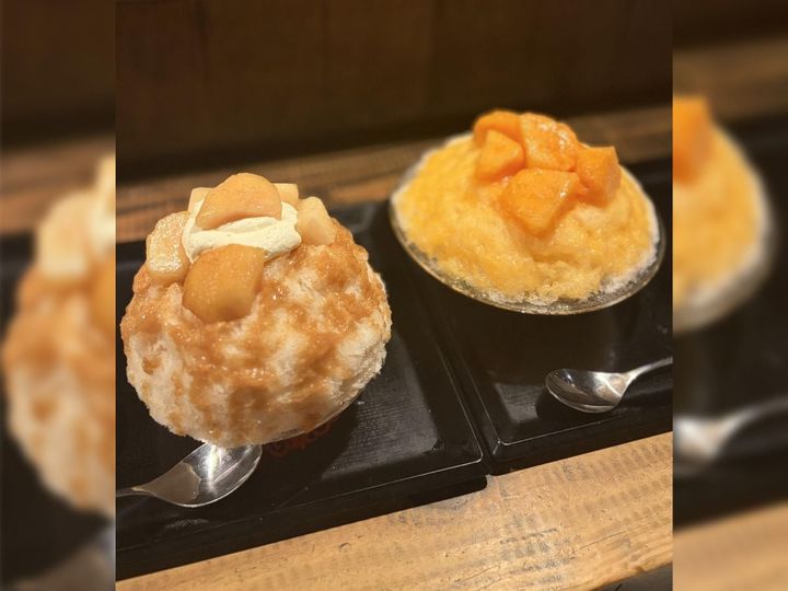 夜まで食べられる夏限定の味！ジューシーな桃がたっぷりの贅沢かき氷