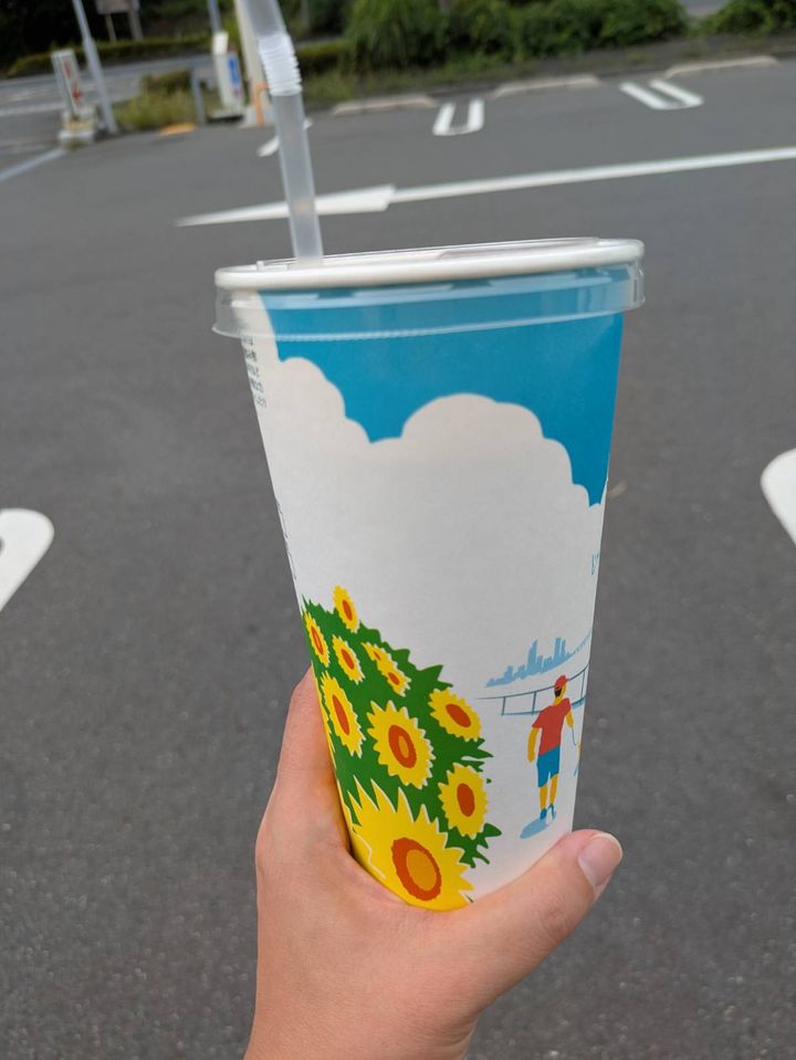 ローソン「メガアイスカフェラテ」