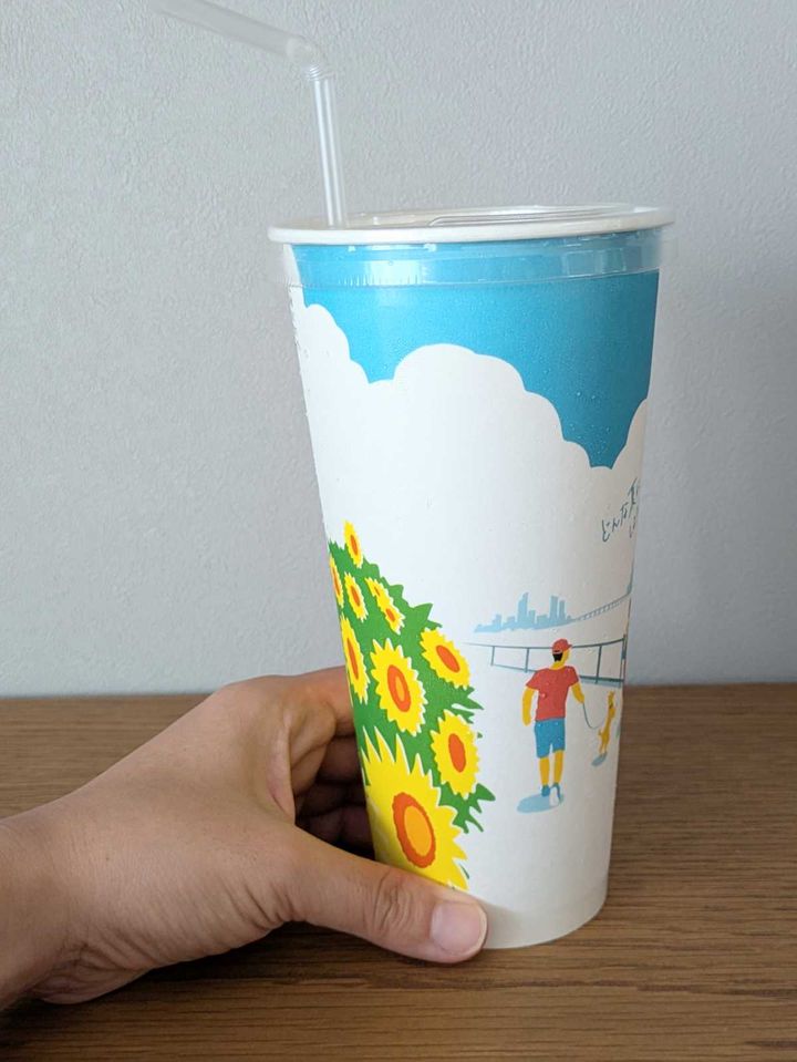 ローソン「メガアイスカフェラテ」
