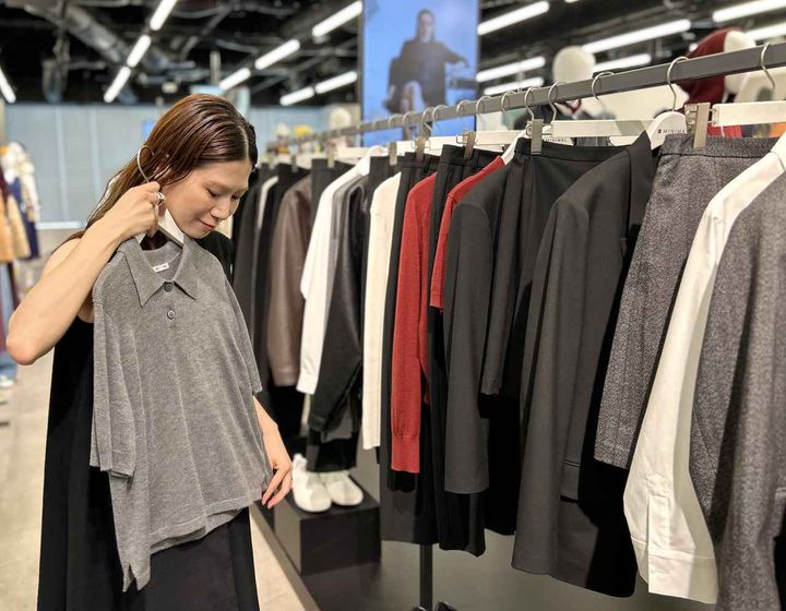 画像: 【GU】ファインゲージニットポロシャツ(半袖)MN ¥1,990 www.gu-global.com