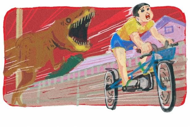 恐竜研究の第一人者「ダイナソー小林」こと小林快次が監修した、本作オリジナル「恐竜対策マニュアル」 [c] 2025 Warner Bros. Ent. All Rights Reserved