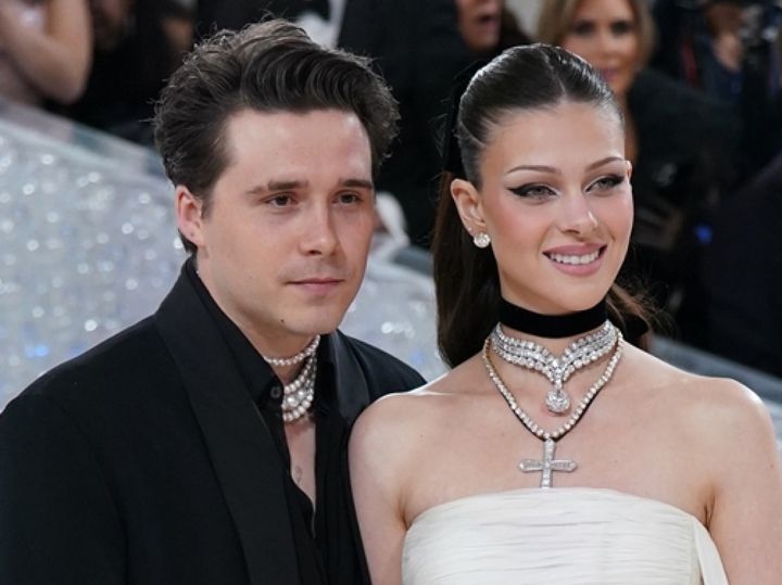 ブルックリン・ベッカム＆ニコラ・ぺルツ、トラウマだらけの初回結婚記念日はもう祝わない （C）AFLO width=