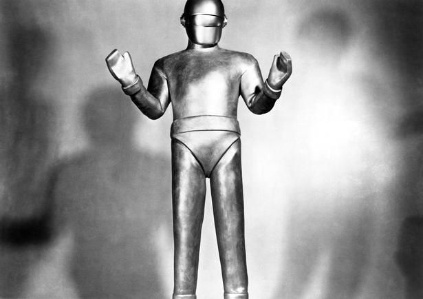 ドートのモデルになったのではないか？と思われる『地球の静止する日』(51)のロボット、ゴート [c]Everett Collection/AFLO