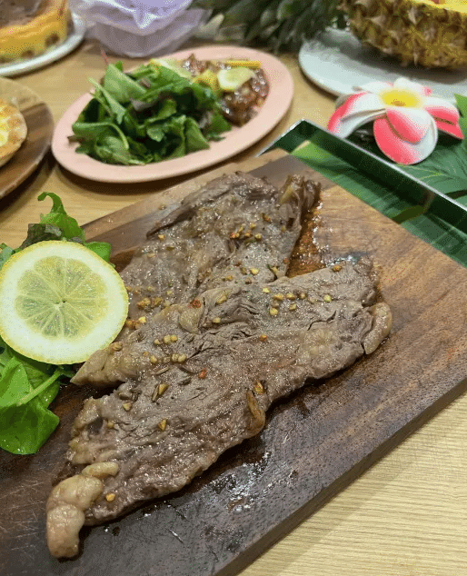 ターゲットのハワイアンスパイスを使ったステーキ