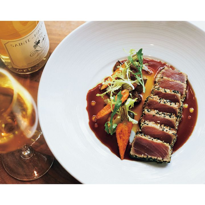 SERAの料理sesami crusted ahi