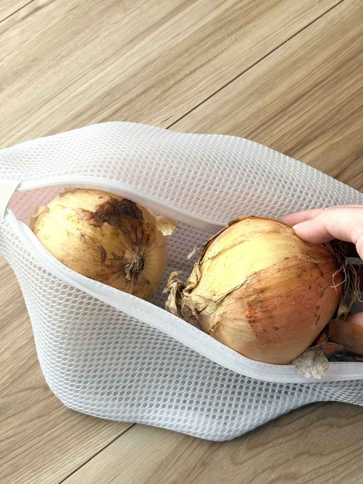 画像2: 玉ねぎ収納に使ってみた！