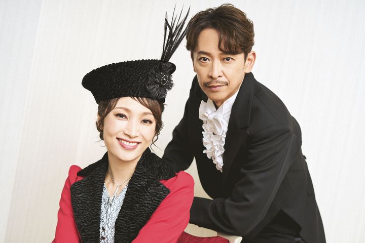 （左から）望海風斗、坂本昌行 クランクイン！ 写真：上野留加 width=