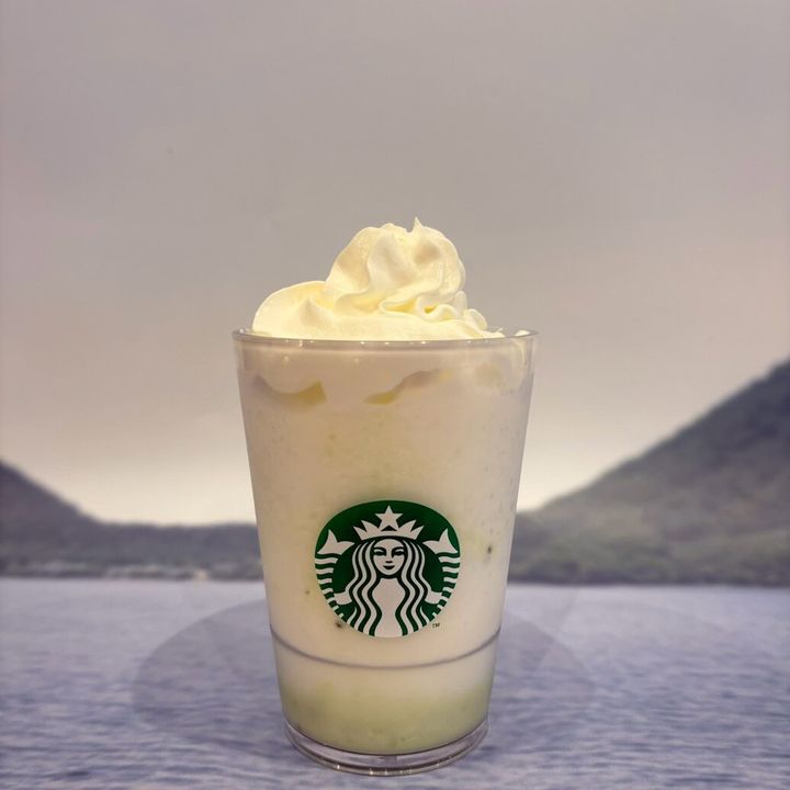 スタバ 群馬 やっぱし榛名山なんさ キウイ ヨーグルト フラペチーノ®