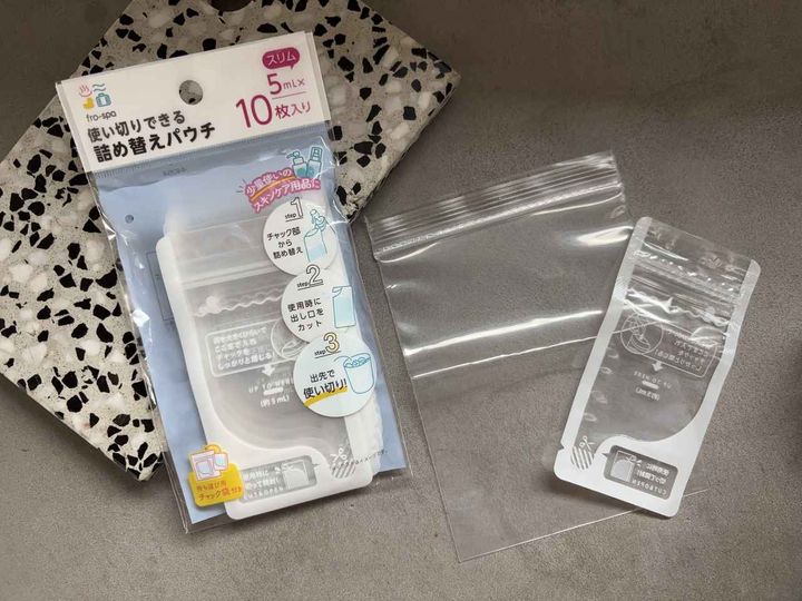 画像: 使い切りタイプの詰め替えパウチ