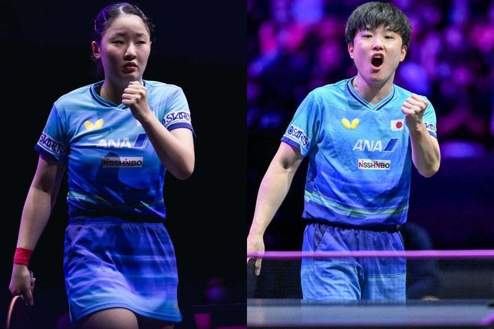 張本美和、張本智和（C）WTT