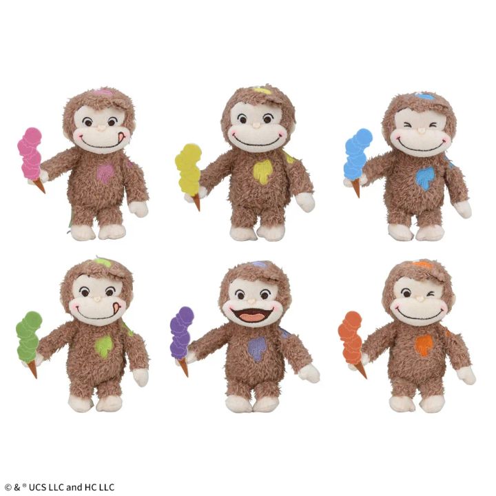おさるのジョージ マスコット アイスクリーム