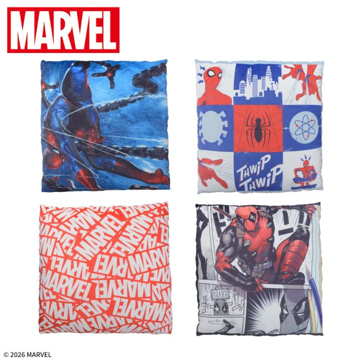 MARVEL スーパーギガザッカぐらもっちクッション 裏面