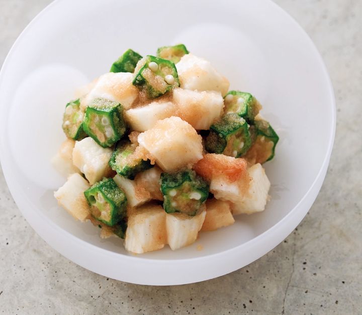 ＜長芋編＞3つの野菜でスッキリボディ！ ナス・長芋・トマトのごちそうサラダ