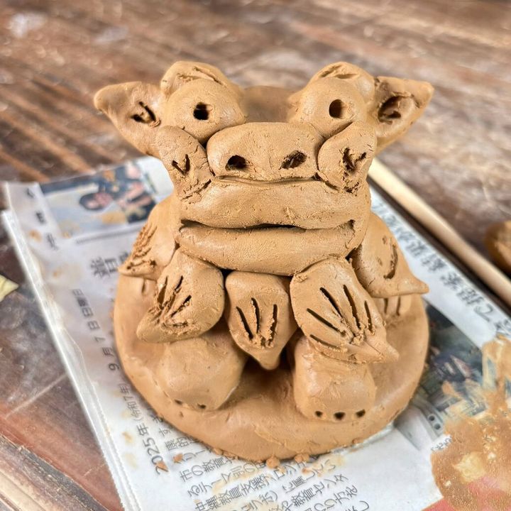 シーサー作成体験