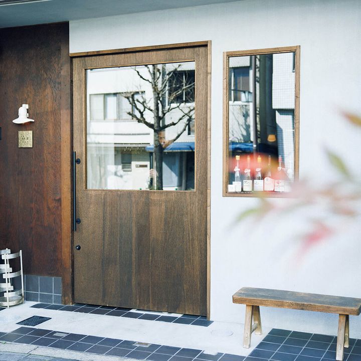 京都〈森田俱楽部〉入口