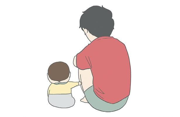 次男とパパ （C）チリツモル／KADOKAWA
