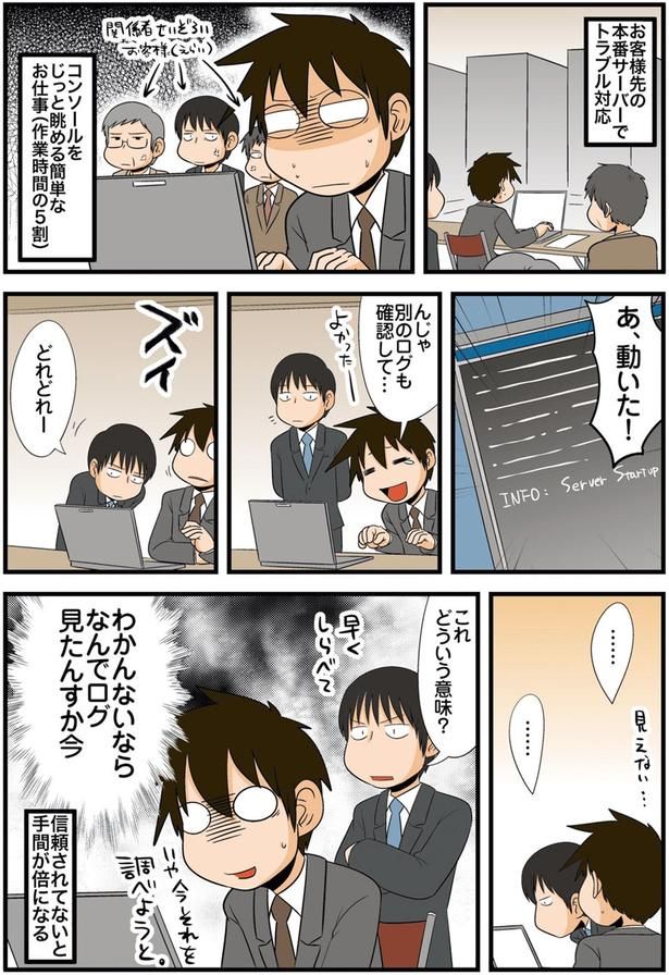 トラブル対応 （C）よしたに／KADOKAWA