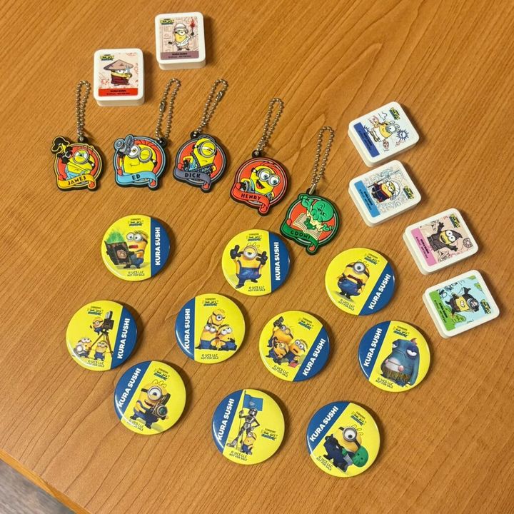 くら寿司×ミニオンズ コラボグッズ
